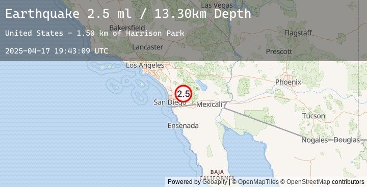 Map of SOUTHERN CALIFORNIA