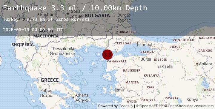 Map of WESTERN TURKEY