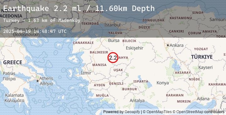 Map of WESTERN TURKEY