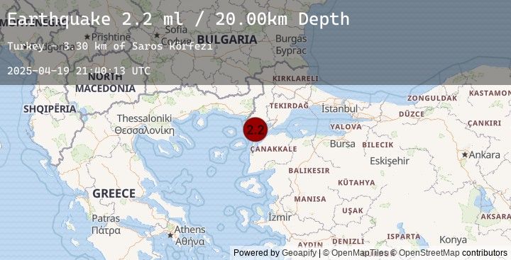 Map of WESTERN TURKEY