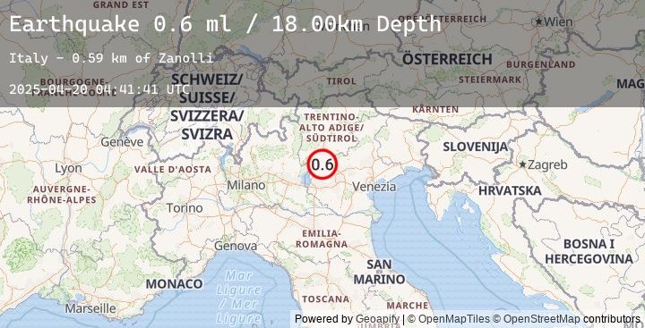 Map of NORTHERN ITALY