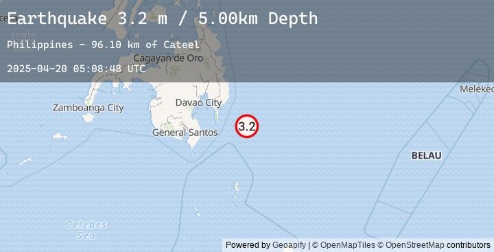 Map of PHILIPPINE ISLANDS REGION