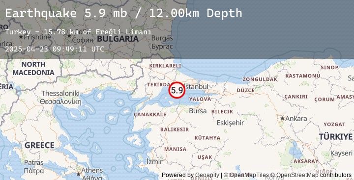 Map of WESTERN TURKEY