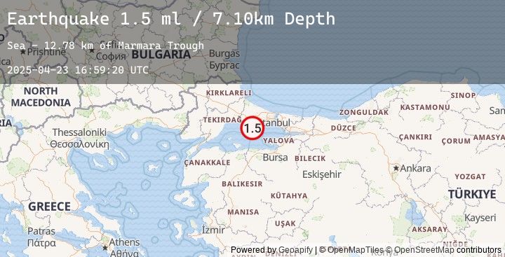 Map of WESTERN TURKEY