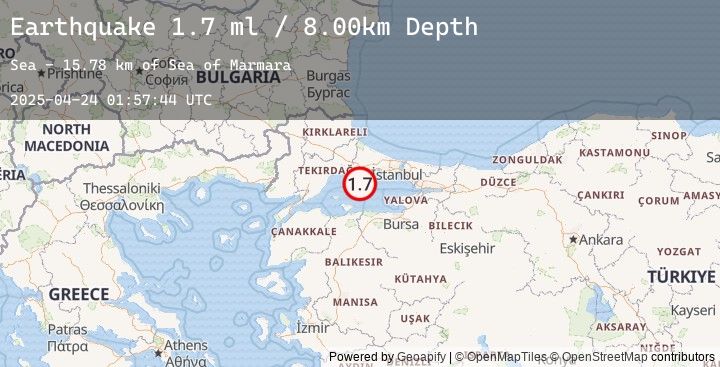 Map of WESTERN TURKEY