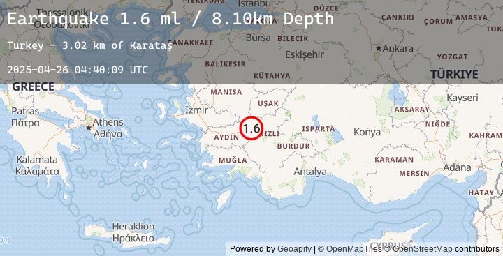 Map of WESTERN TURKEY