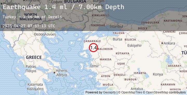 Map of WESTERN TURKEY