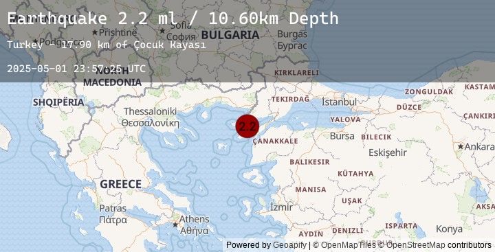 Map of WESTERN TURKEY