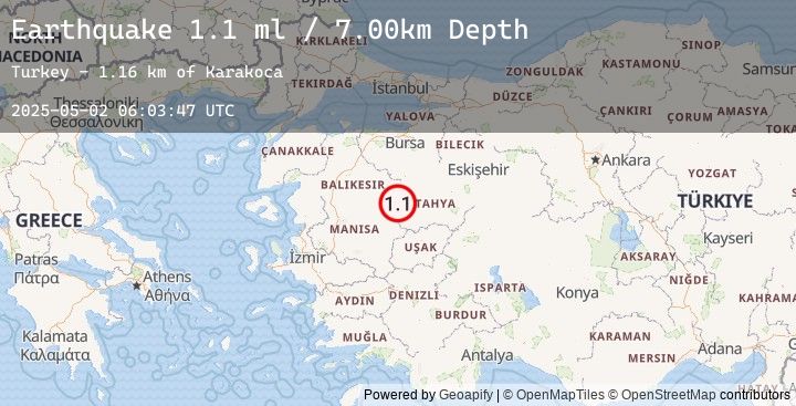 Map of WESTERN TURKEY
