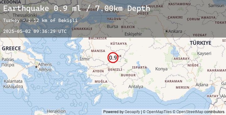 Map of WESTERN TURKEY