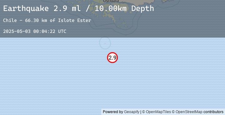 Map of DRAKE PASSAGE