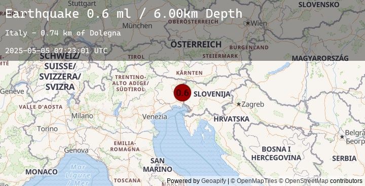 Map of NORTHERN ITALY