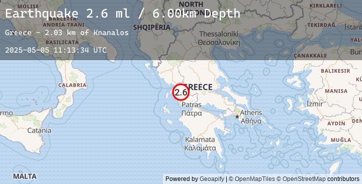 Map of GREECE