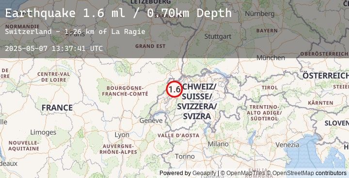 Map of SWITZERLAND