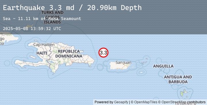 Map of PUERTO RICO REGION