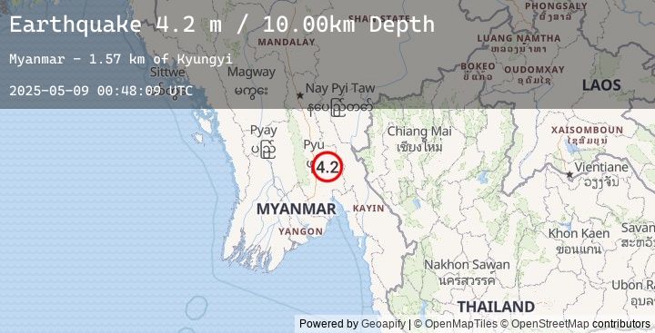 Map of MYANMAR
