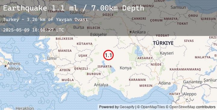 Map of WESTERN TURKEY