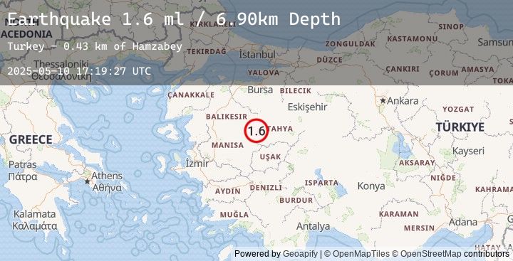 Map of WESTERN TURKEY