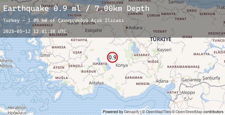 Map of WESTERN TURKEY