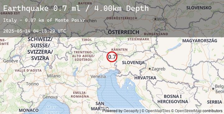 Map of NORTHERN ITALY