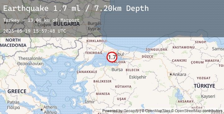 Map of WESTERN TURKEY