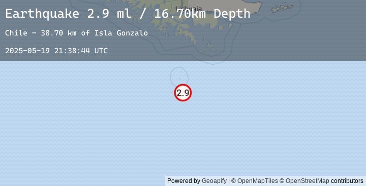 Map of DRAKE PASSAGE