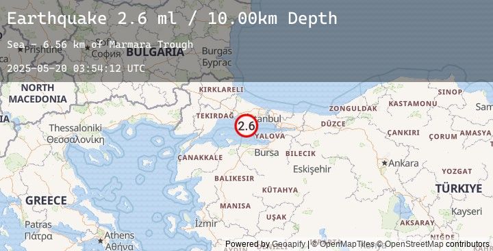 Map of WESTERN TURKEY