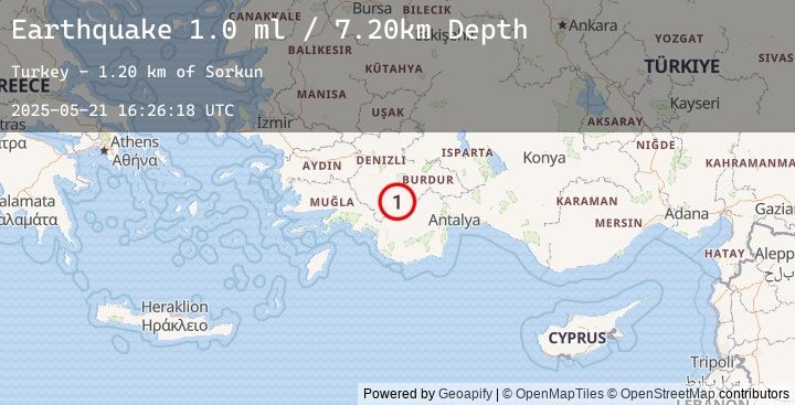 Map of WESTERN TURKEY