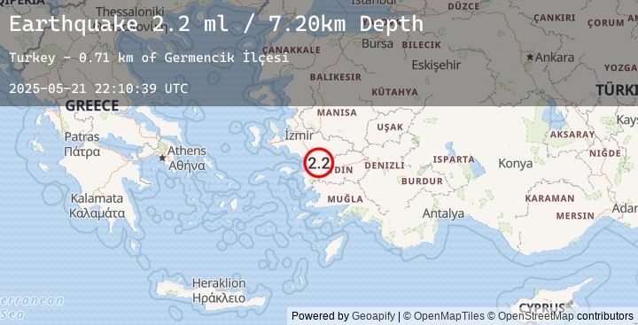 Map of WESTERN TURKEY