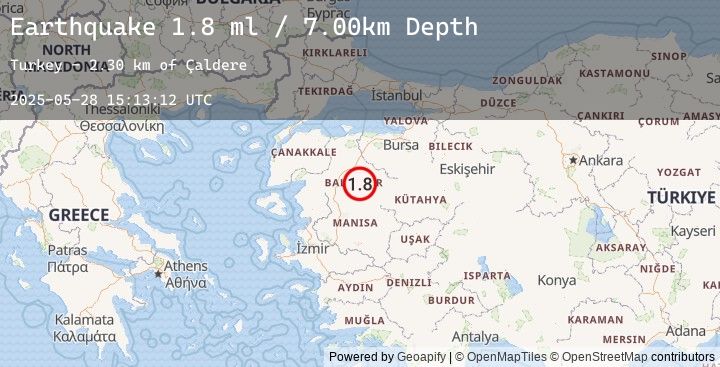 Map of WESTERN TURKEY