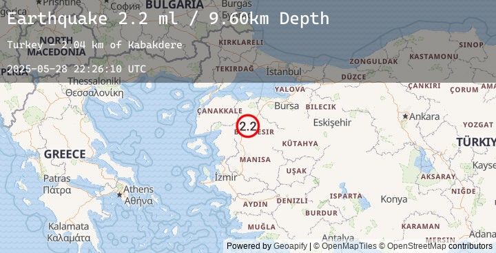 Map of WESTERN TURKEY