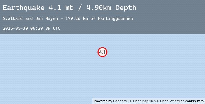 Map of GREENLAND SEA