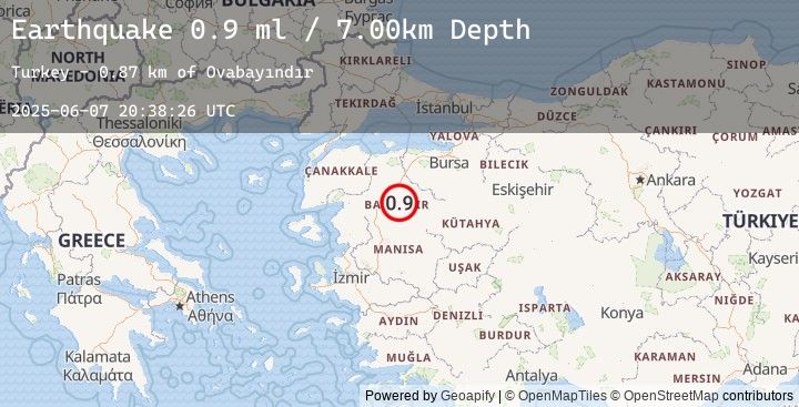 Map of WESTERN TURKEY