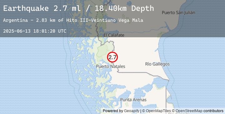 Map of MAGALLANES, CHILE