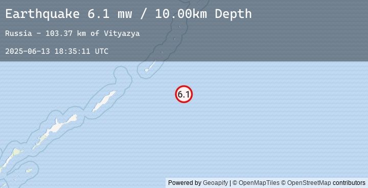 Map of KURIL ISLANDS