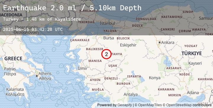 Map of WESTERN TURKEY