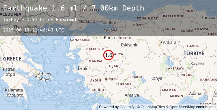 Map of WESTERN TURKEY