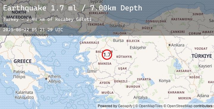 Map of WESTERN TURKEY