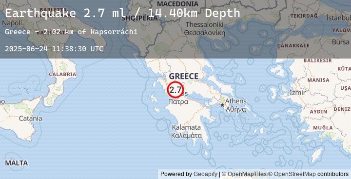 Map of GREECE