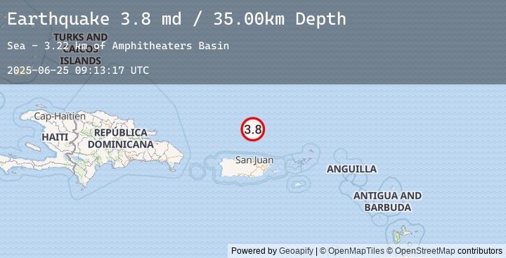 Map of PUERTO RICO REGION