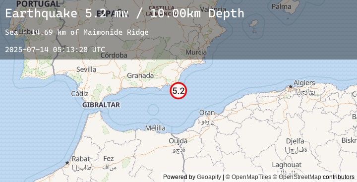 Map of WESTERN MEDITERRANEAN SEA