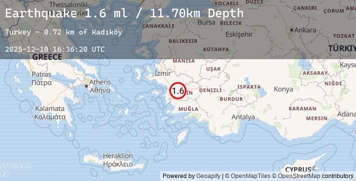 Map of WESTERN TURKEY