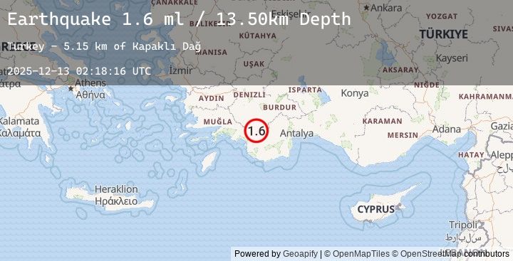 Map of WESTERN TURKEY