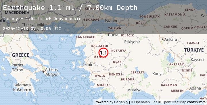 Map of WESTERN TURKEY