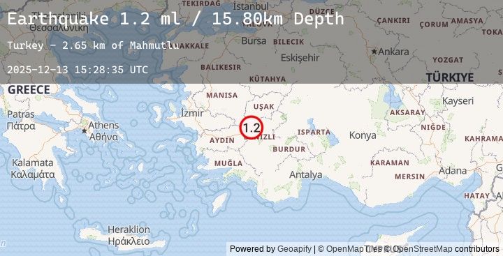 Map of WESTERN TURKEY