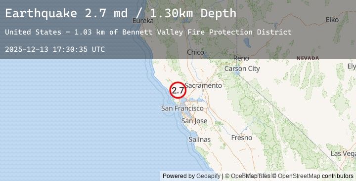 Map of NORTHERN CALIFORNIA