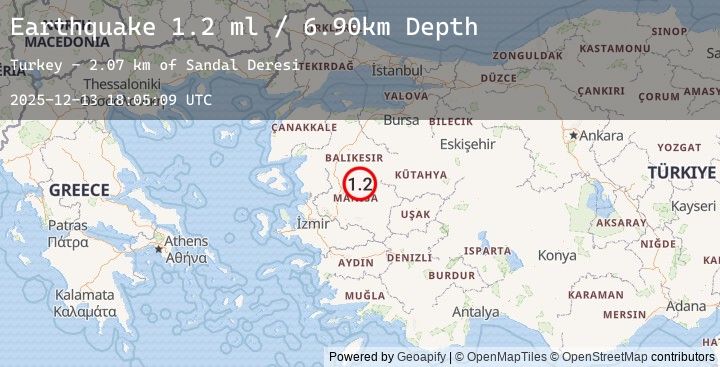 Map of WESTERN TURKEY