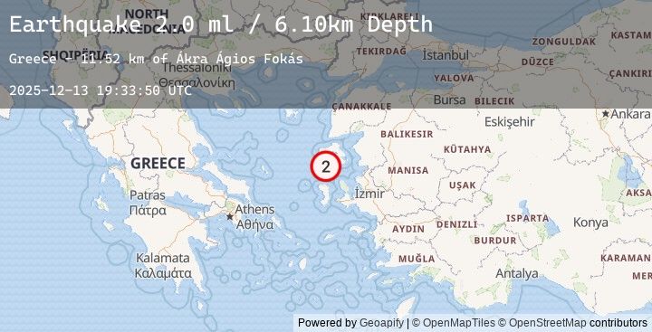 Map of NEAR THE COAST OF WESTERN TURKEY