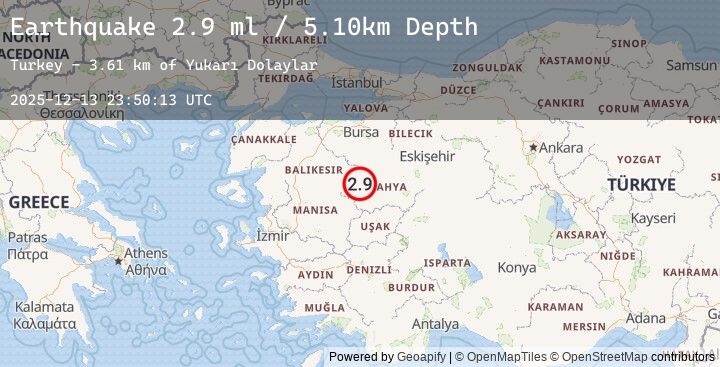 Map of WESTERN TURKEY