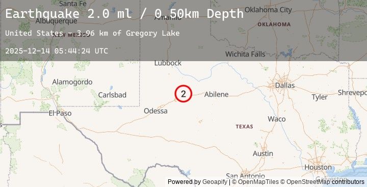 Map of WESTERN TEXAS